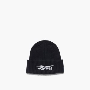 Czapka Damskie Reebok VB Beanie Czarne/Białe PL 62DOFZM